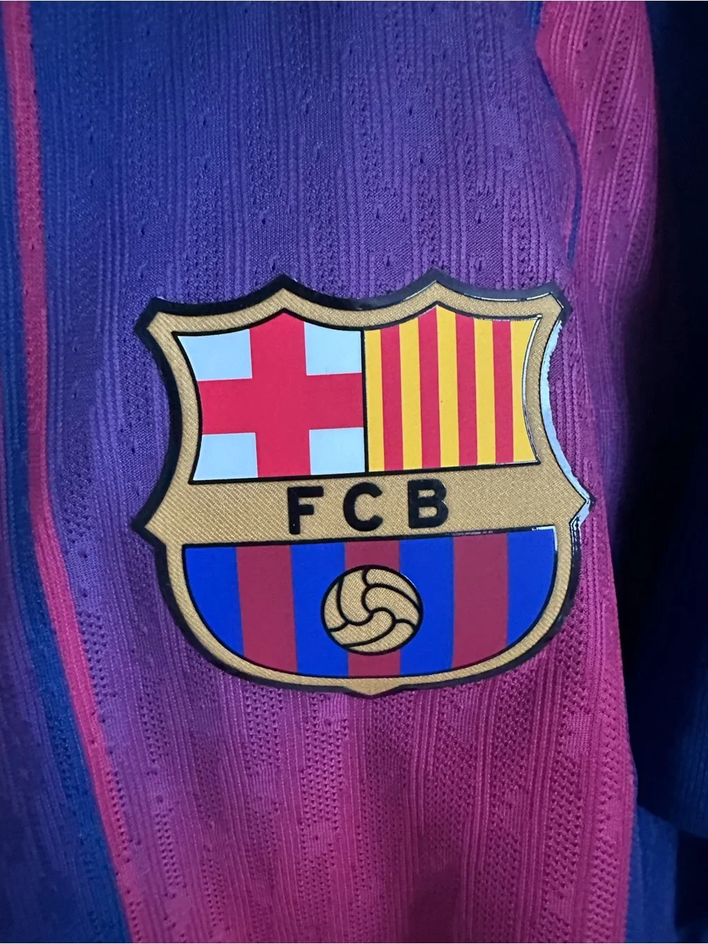 Nike FC Barcelona 25/26 Dri-FIT ADV Match Home Jersey SZ Large
